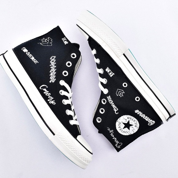 Converse word mark hi 70s size 12 - Picture 5 of 6